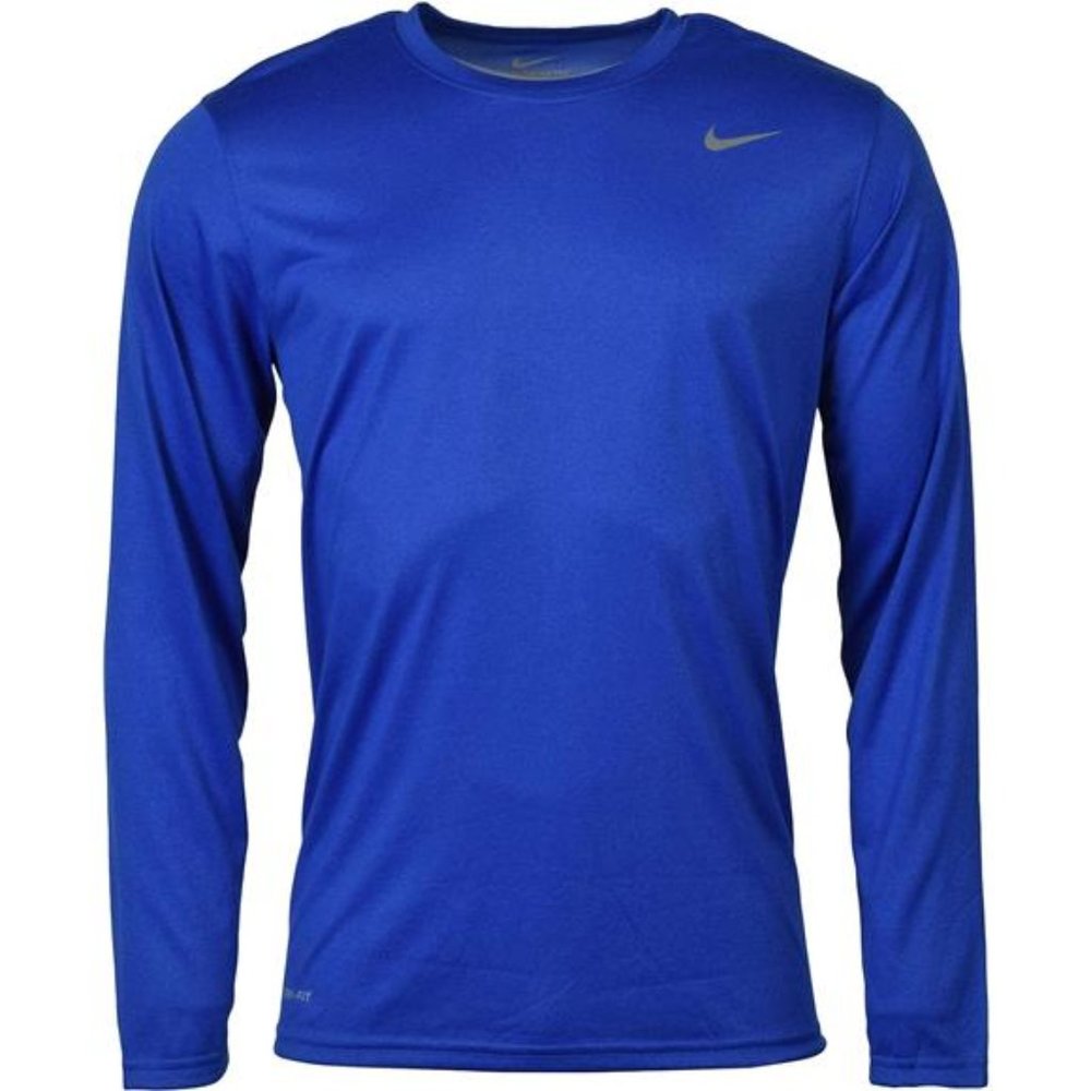 Nike Men's Dry Fit Long Sleeve Tee, Gym or Casual wear for Men, XXL